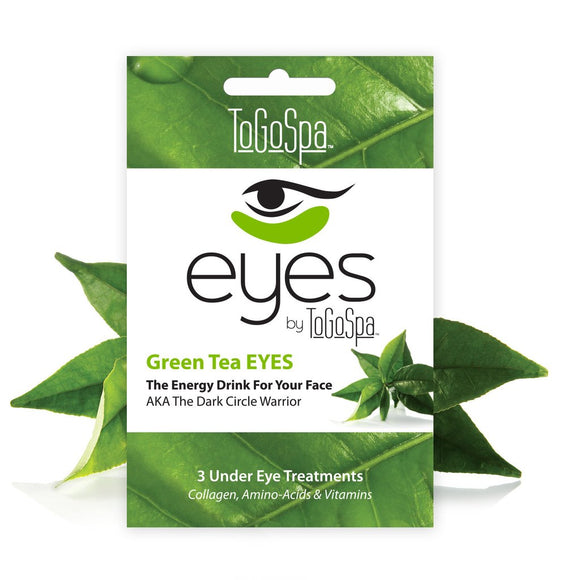 To Go Spa - Green Tea EYES - The Dark Circle Warrior - 3 Treatments - Affinity Skin Care
