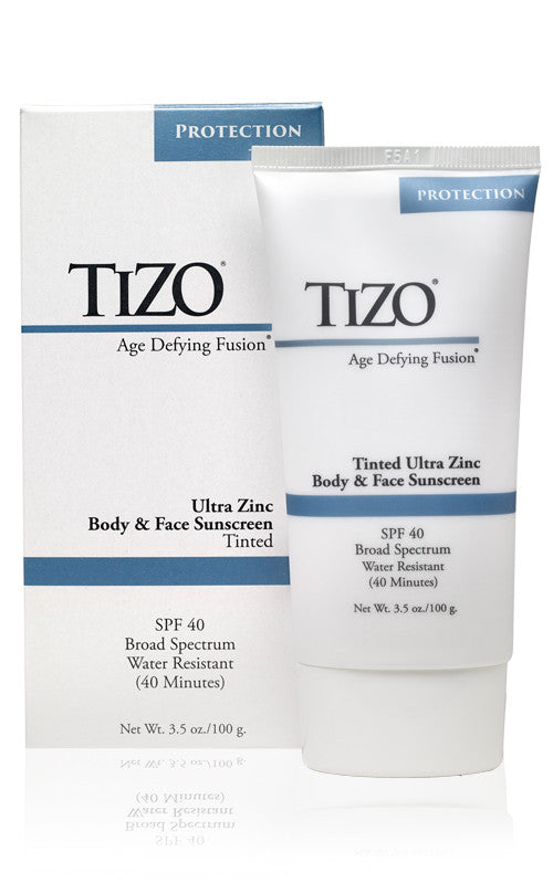 Tizo - Ultra ZInc Body & Face Sunscreen - Tinted - SPF 40 - Affinity Skin Care