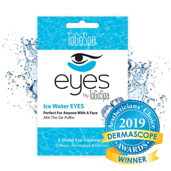To Go Spa - Ice Water EYES - The De-Puffer - 3 Treatments - Affinity Skin Care