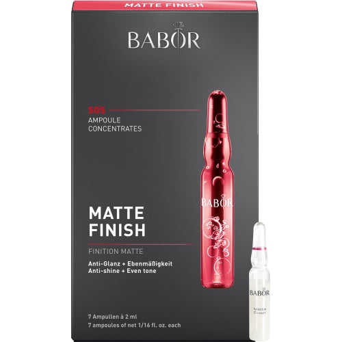 Babor - AMPOULE CONCENTRATES - SOS - Matte Finish - Contents: 7 x 2 ml (14 ml) - Affinity Skin Care